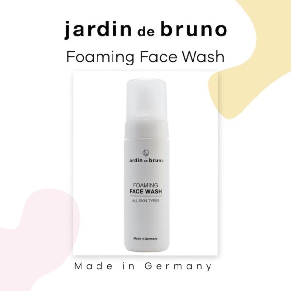 Cleanser Foaming Face Wash mit Mizellenwasser u. Kaktusfeigenwasser. Von Jardin de Bruno.