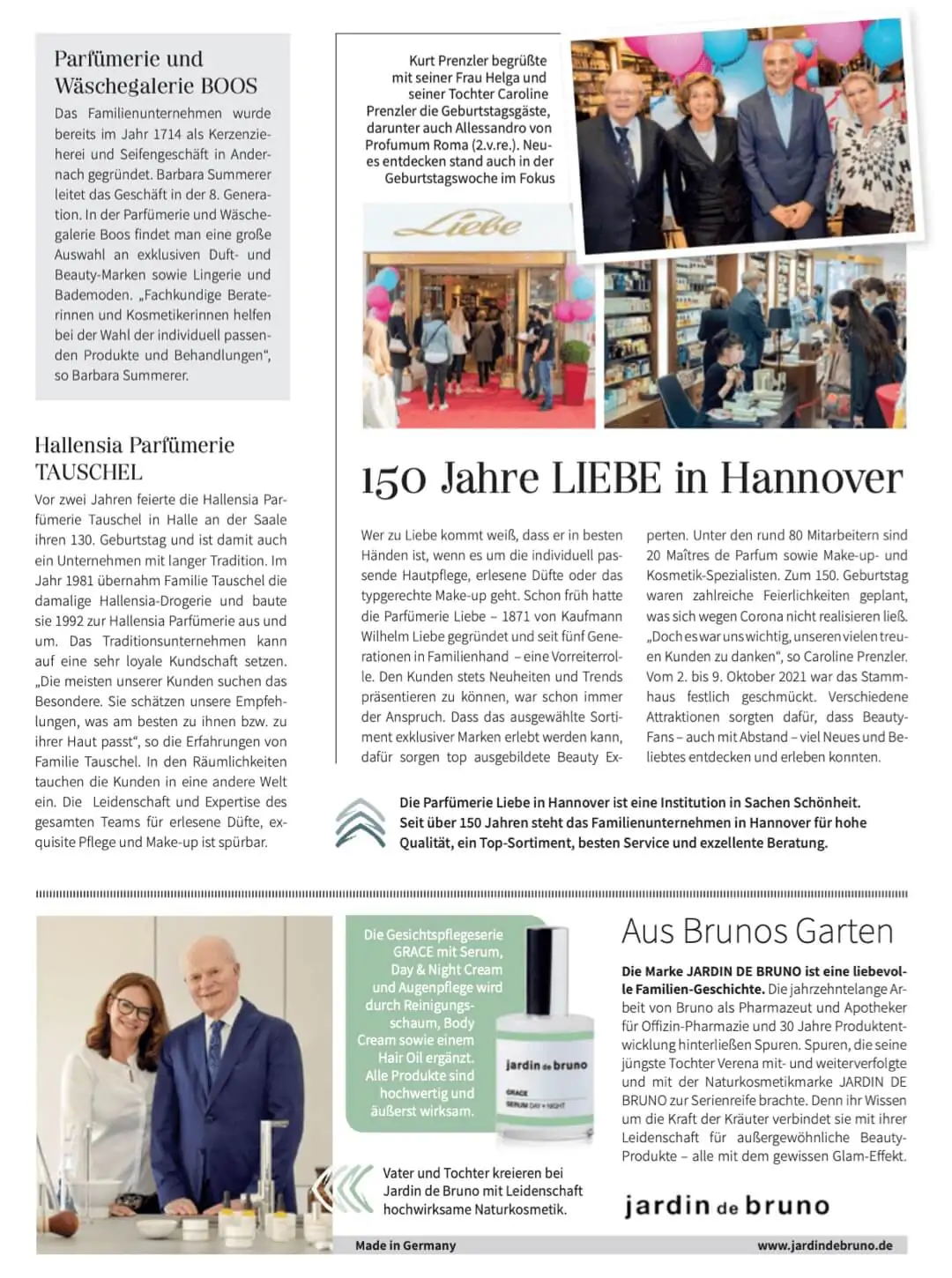 Profiline ybpn zu Jardin de Bruno