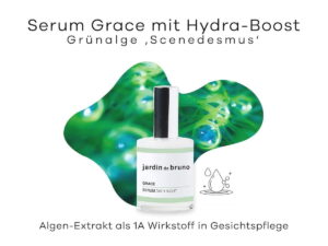 Serum Grace mit Algenextrakt von Jardin de Bruno Serum Grace mit Algenextrakt von Jardin de Bruno.