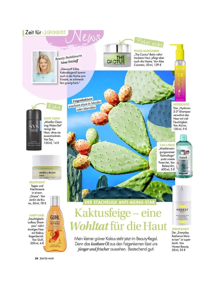 Zeit für mich erwähnt Face Cream Grace