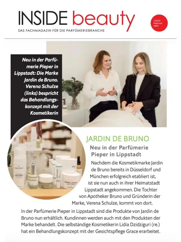 Inside Beauty zu Jardin de Bruno Inside Beauty